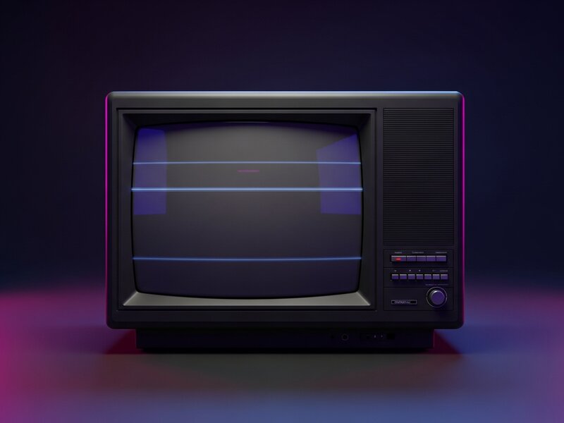 Original CRT TV